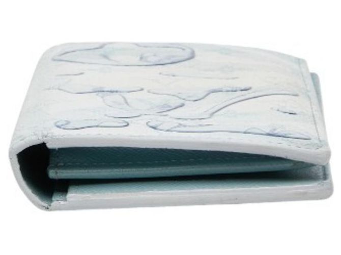 Portafoglio Lungo Brazza Aqua Garden Monogramma Louis Vuitton Multicolore Blu chiaro - vista 3