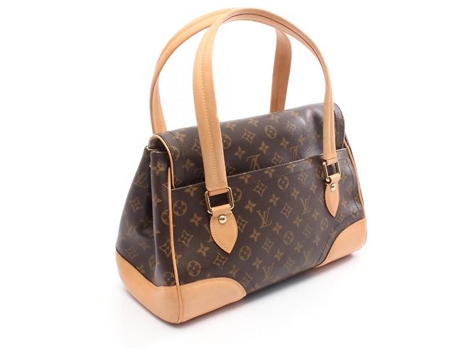 Borsa a Spalla Beverly GM di Louis Vuitton Marrone - vista 2