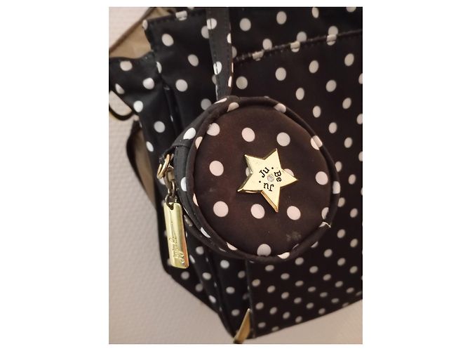 Autre Marque Borsa Ju-Ju-Be a pois neri e bianchi Nero Bianco - vista 5