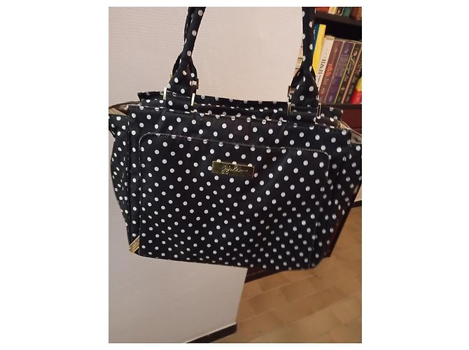 Autre Marque Borsa Ju-Ju-Be a pois neri e bianchi Nero Bianco - vista 8
