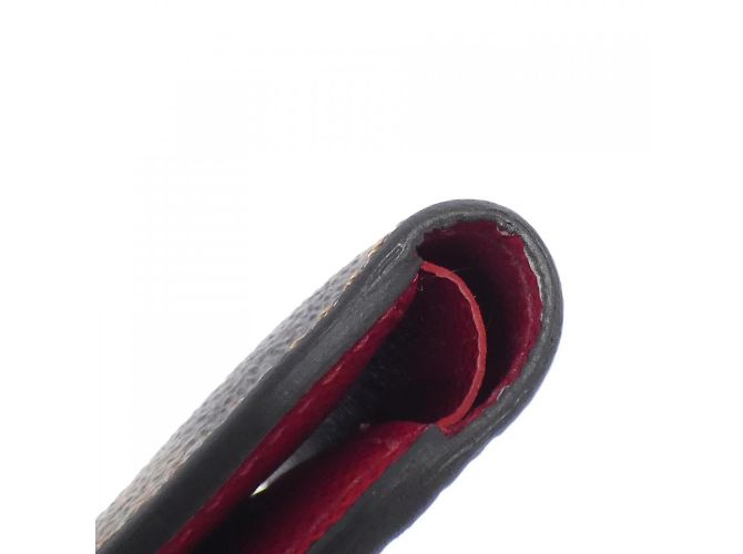 Carteira Victorine Damier Louis Vuitton Vermelho Damier ebene - vista 3