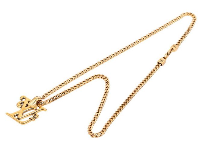Collana Pendente a Catena LV Squared NIGO x Louis Vuitton D'oro - vista 3