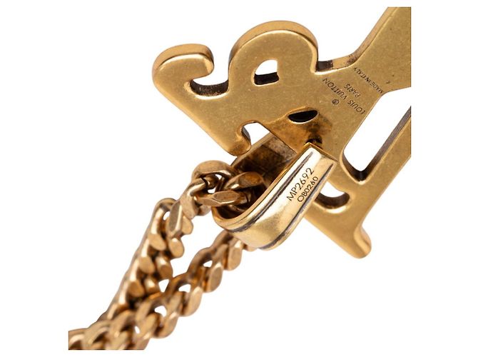 Collana Pendente a Catena LV Squared NIGO x Louis Vuitton D'oro - vista 4