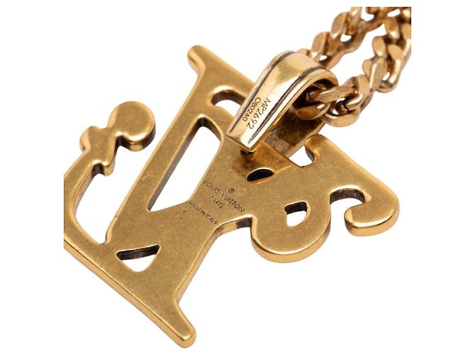 Collana Pendente a Catena LV Squared NIGO x Louis Vuitton D'oro - vista 5