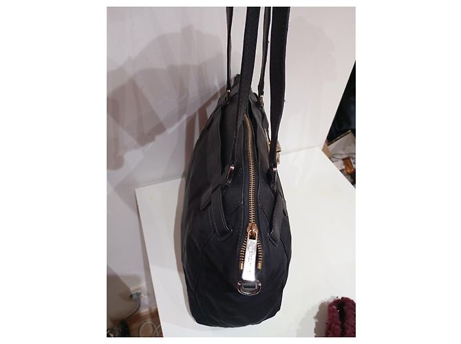 Borsa tote Michael Kors nera in tela e pelle Nero - vista 4