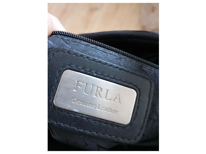 Borsa tote in pelle nera Furla Nero - vista 3