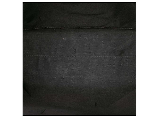 Fendi Braune Zucchino Canvas Tote Dunkelbraun - Ansicht 4