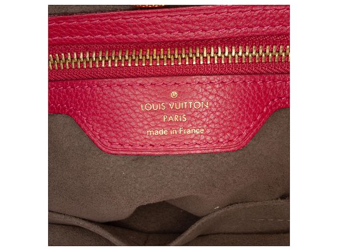 Louis Vuitton Monogram Mahina Cirrus PM Rosso - vista 5