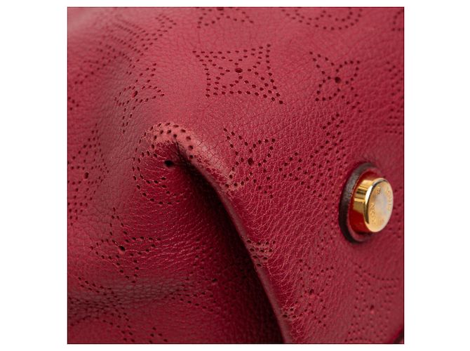 Louis Vuitton Monogram Mahina Cirrus PM Rosso - vista 8
