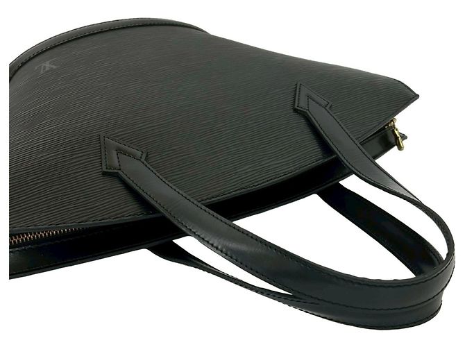 Bolsa de mão Louis Vuitton Saint Jacques em couro Epi Preto - vista 4