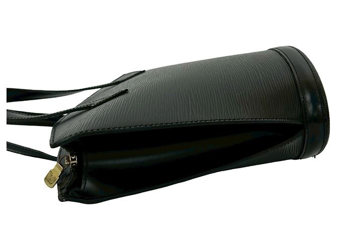 Bolsa de mão Louis Vuitton Saint Jacques em couro Epi Preto - vista 5