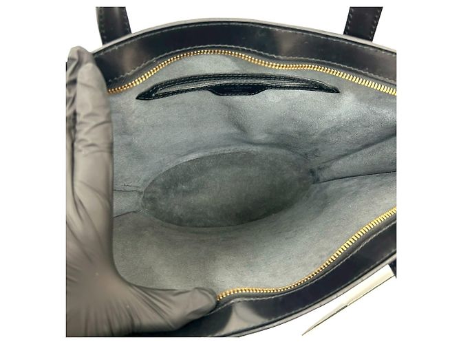 Bolsa de mão Louis Vuitton Saint Jacques em couro Epi Preto - vista 9