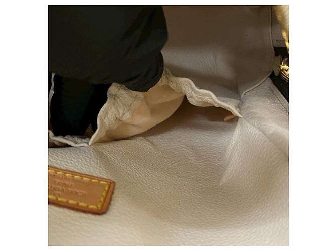 Borsa in pelle Monogram Spontini di Louis Vuitton Marrone - vista 10