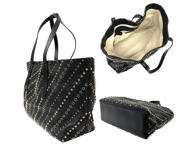 Borsa Tote Pimlico Jimmy Choo Nero - vista 2
