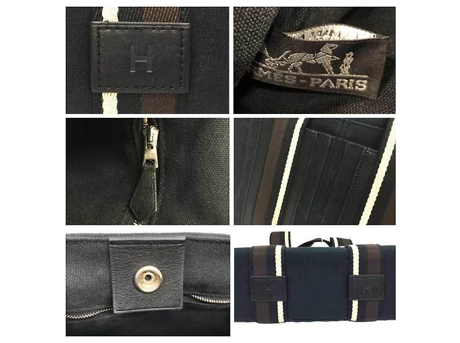 Borsa Tote PM Troca Horizontal Hermès Nero - vista 3