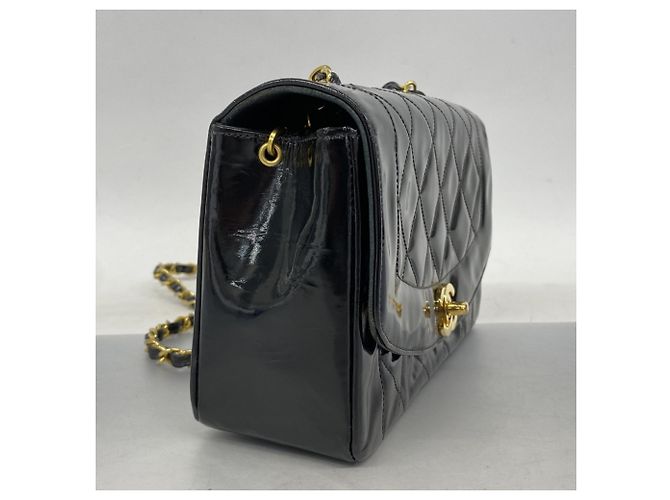 Borsa a Spalla Chanel Diana Matelassé con Catena Nero - vista 2