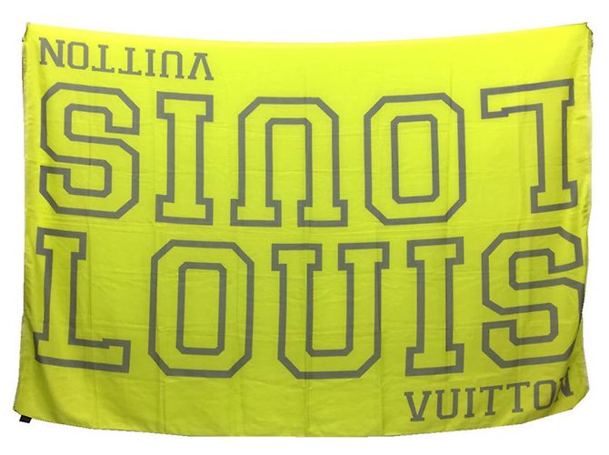 Stola Fluo Giallo Neon Louis Vuitton - vista 2