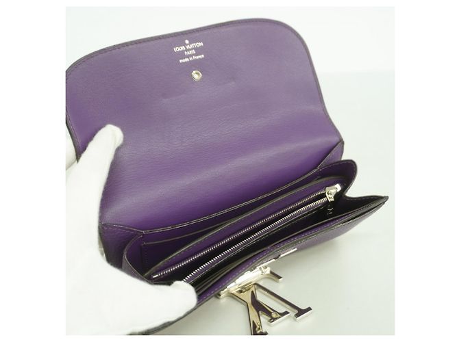 Cartera Larga Vivienne de la Línea Parnassaire de Louis Vuitton Púrpura - vista 3