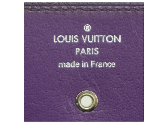 Cartera Larga Vivienne de la Línea Parnassaire de Louis Vuitton Púrpura - vista 4