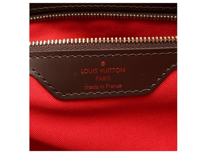Borsa Tote Chelsea Louis Vuitton Marrone Damier ebene - vista 4