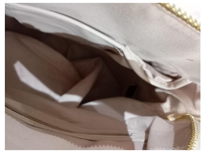 Autre Marque Helle Rosa Leder-Rucksack Pink - Ansicht 9