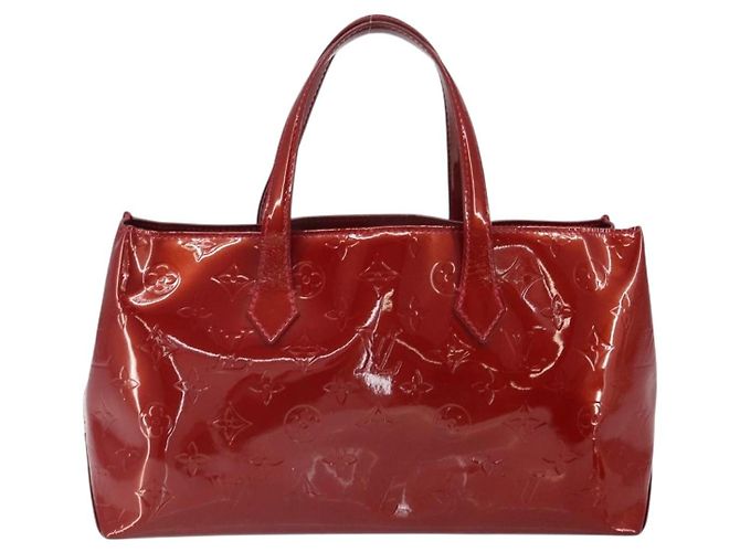 Borsa a mano Wilshire Monogram Vernis PM Louis Vuitton Rosso - vista 2