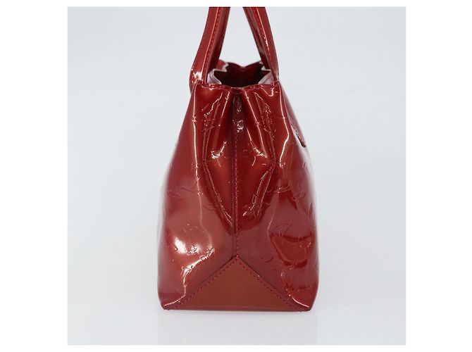 Borsa a mano Wilshire Monogram Vernis PM Louis Vuitton Rosso - vista 4