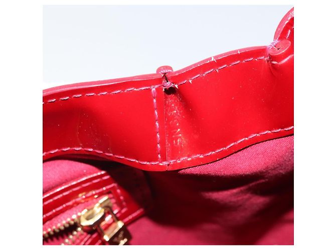 Borsa a mano Wilshire Monogram Vernis PM Louis Vuitton Rosso - vista 7