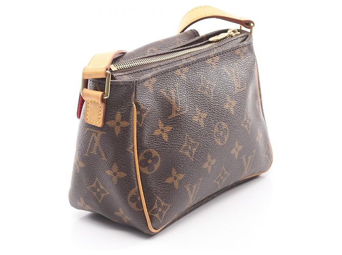 Borsa a Spalla Louis Vuitton Viva Cite PM Marrone - vista 2