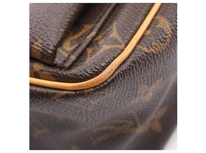 Borsa a Spalla Louis Vuitton Viva Cite PM Marrone - vista 6