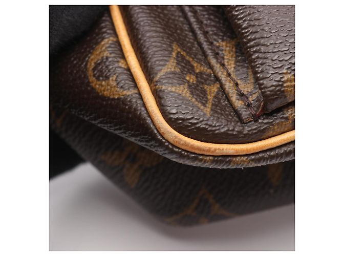 Borsa a Spalla Louis Vuitton Viva Cite PM Marrone - vista 7