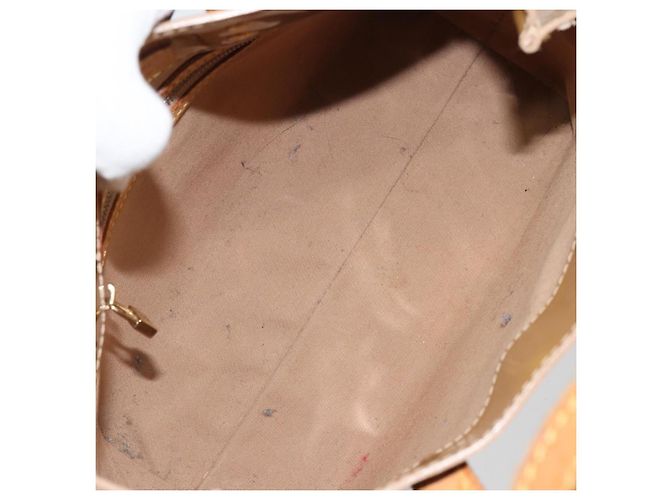 Borsa Reade Monogram Vernis PM di Louis Vuitton Marrone - vista 5