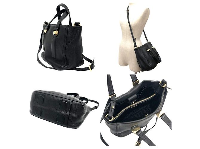 Borsa a mano/spalla Vara Salvatore Ferragamo Nero - vista 2