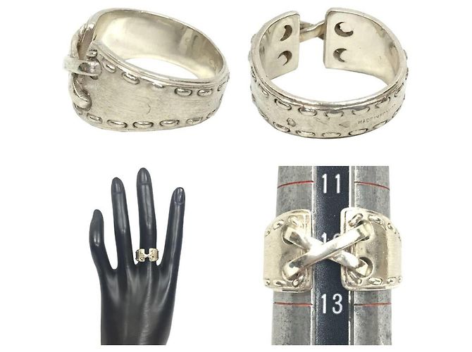 Ring Anello in argento 925 Hermès Messico - vista 2