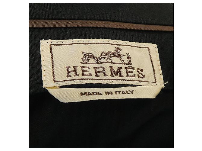 Hermès Hermes Stoffhose Braun - Ansicht 4