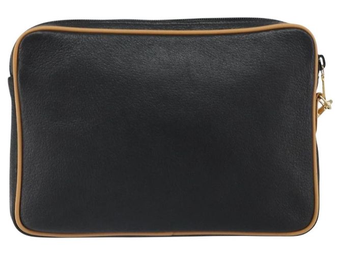 Clutch Vintage Gucci in Pelle Nero - vista 2