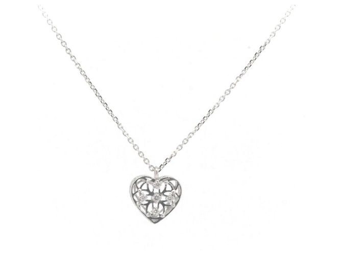 Autre Marque Diamant-Halskette aus Platin PT950/PT850 Vendome Aoyama Silber - Ansicht 2