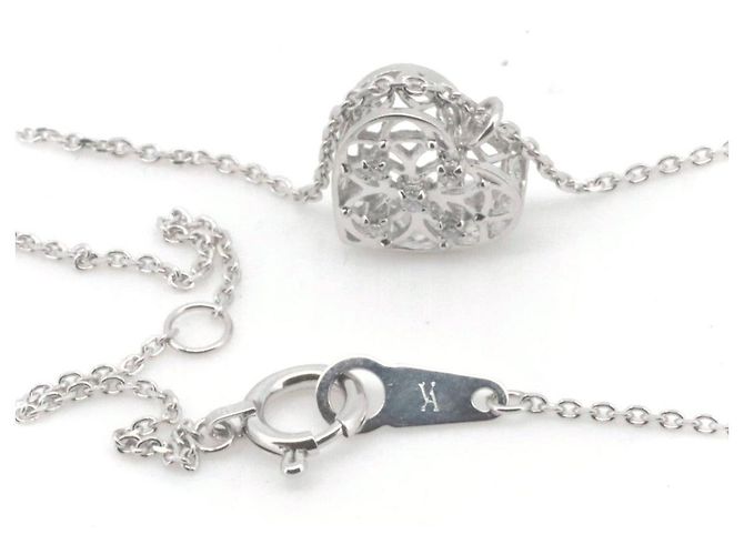 Autre Marque Diamant-Halskette aus Platin PT950/PT850 Vendome Aoyama Silber - Ansicht 3