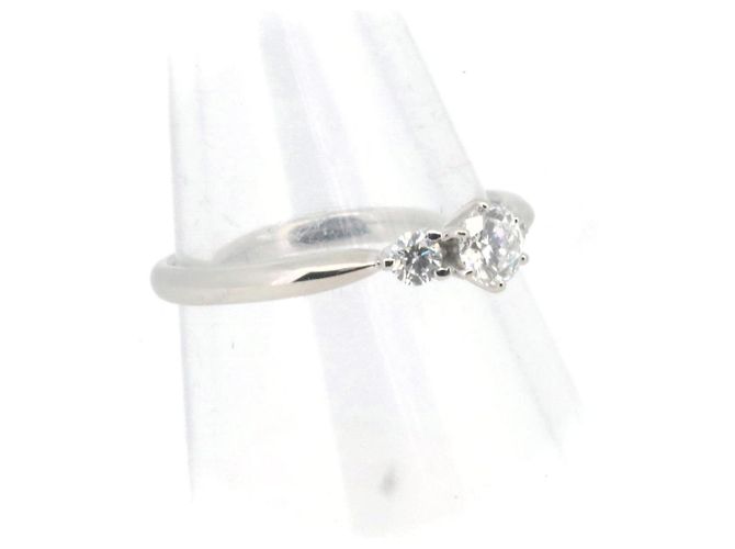 Autre Marque D&D144 PT900 Diamantring Silber - Ansicht 4