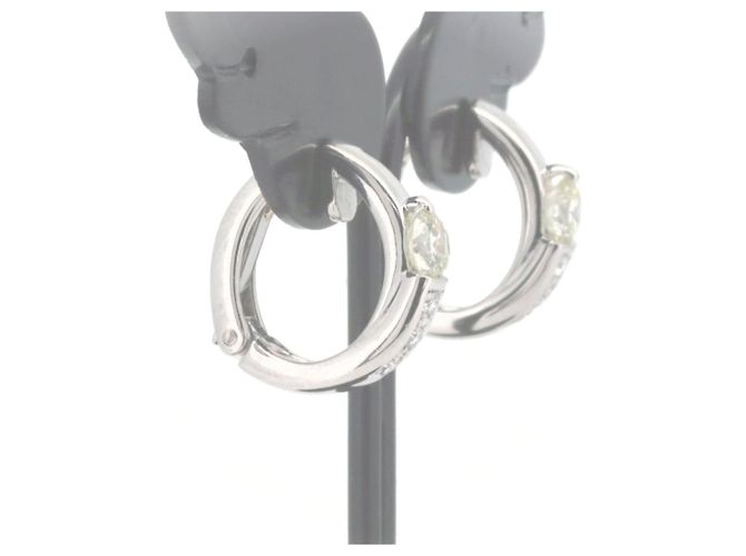 Orecchini in diamante PT900 Tasaki Argento - vista 3