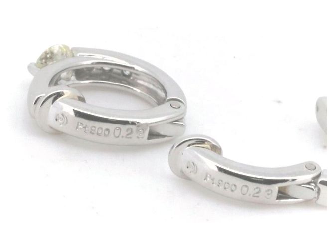 Orecchini in diamante PT900 Tasaki Argento - vista 6