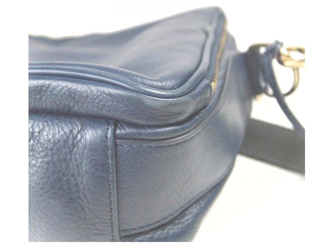Autre Marque Borsa in pelle 2 in 1 ADMJ Blu Blu navy - vista 7