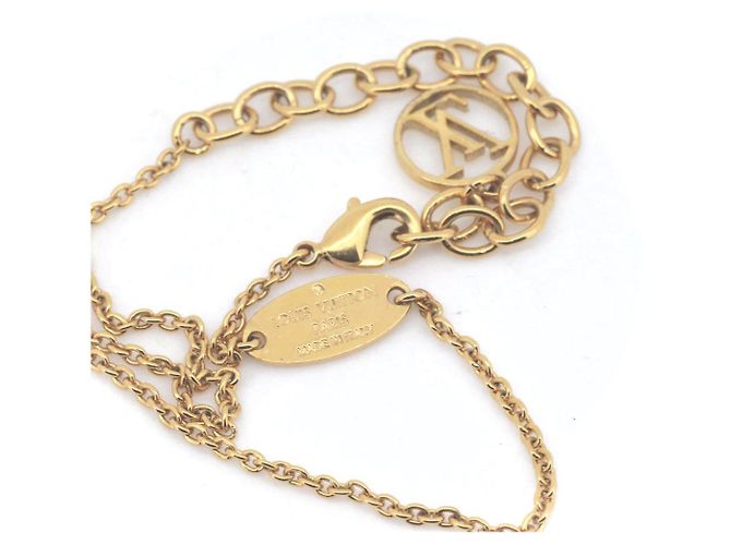 Collana V Essenziale Louis Vuitton D'oro - vista 3