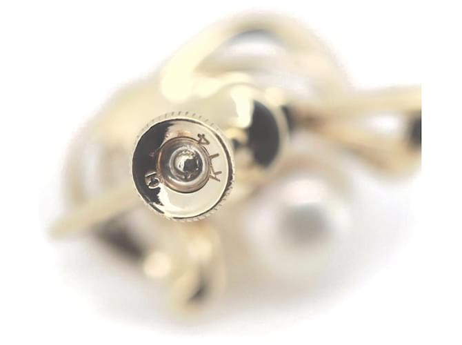 Orecchini in Perle Mikimoto D'oro - vista 3