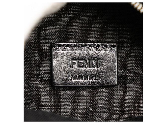 Charm Mini Mochila de Cuero FENDI - vista 10