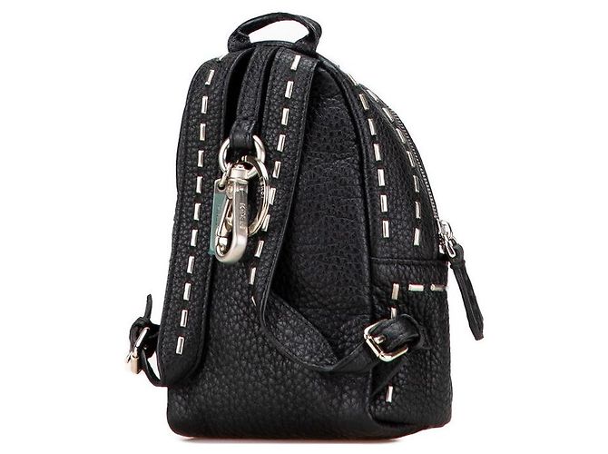 Charm Mini Mochila de Cuero FENDI - vista 2