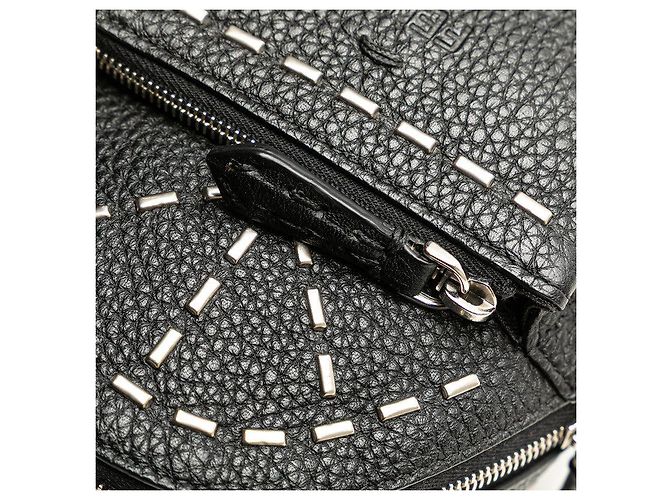 Charm Mini Mochila de Cuero FENDI - vista 6
