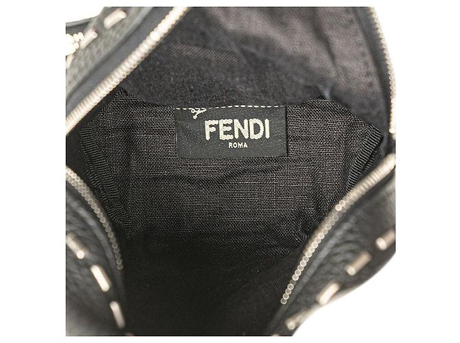 Charm Mini Mochila de Cuero FENDI - vista 7