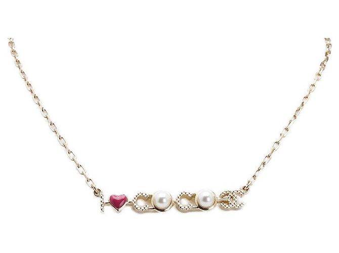 Timeless Chanel I LOVE COCO Perlenkette Golden - Ansicht 2