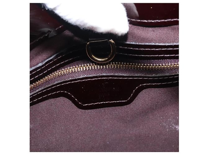 Borsa Louis Vuitton Wilshire Monogram Vernis PM Porpora - vista 6